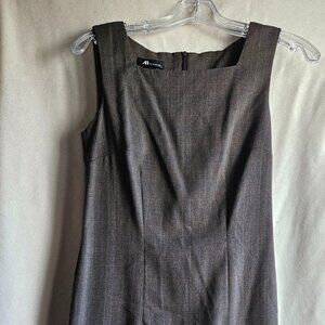 AB Studio dress, size 4 grey dress. Business work dress.
